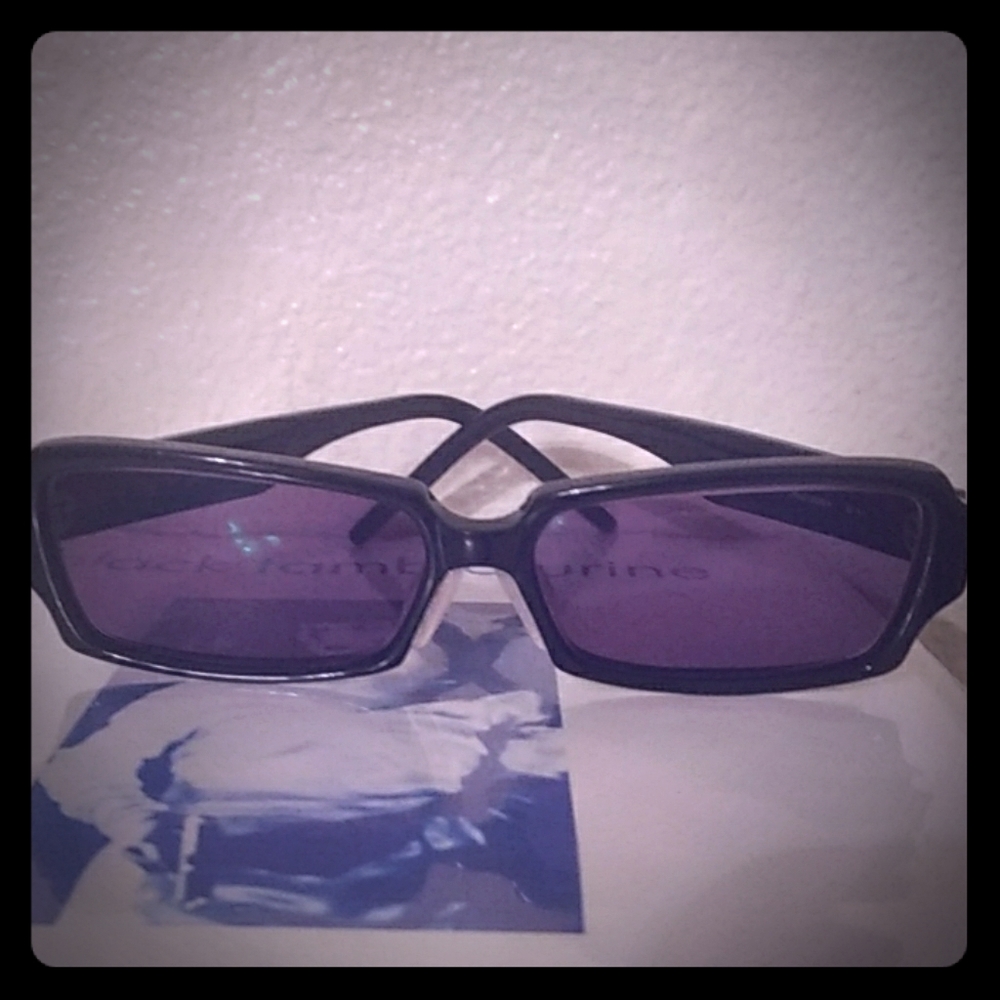 Zoff black rectangular bohemian sunglasses